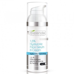BIELENDA 1,5 % Hialuronowe serum w kremie do twarzy 50g